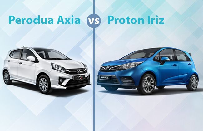 Perodua Axia vs. Proton Iriz - The better pick 