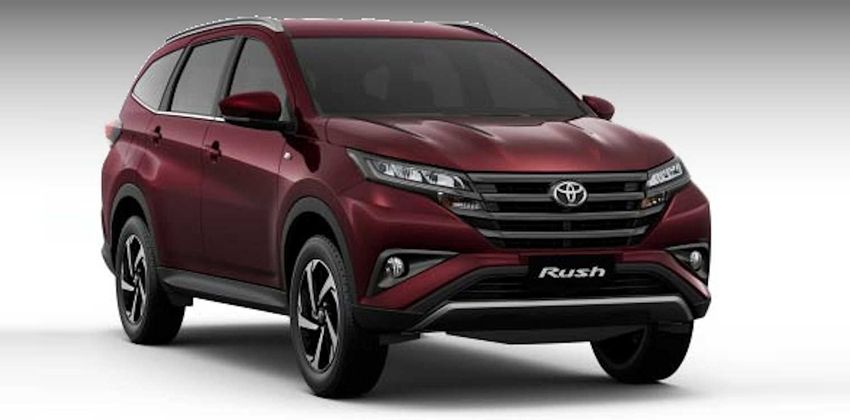 Toyota Rush ground clearance