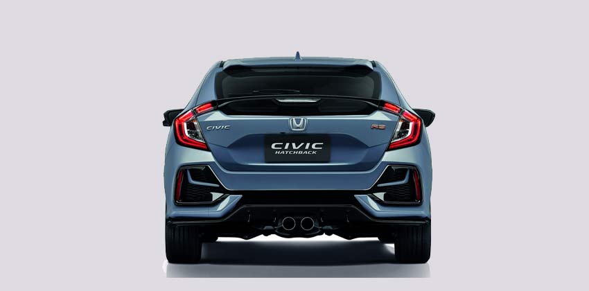 Honda Civic RS facelift rear
