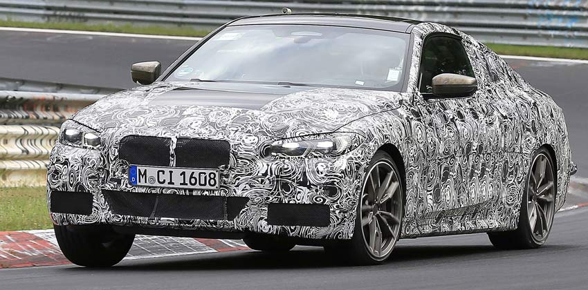 BMW 4 spy shots