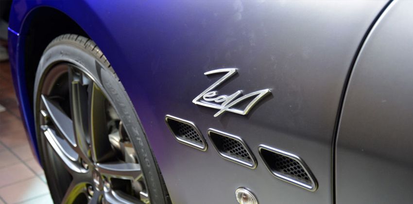 Maserati GranTurismo Zeda logo