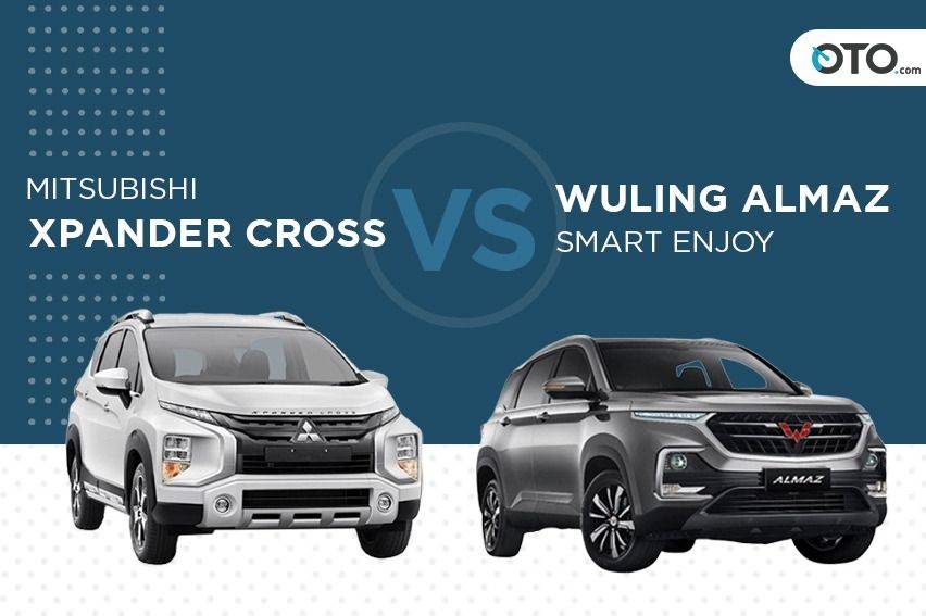 Bagus Mana, Mitsubishi Xpander Cross AT atau Wuling Almaz Smart Enjoy CVT?