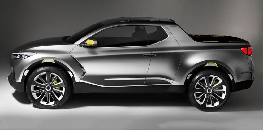 Hyundai Santa Cruz side