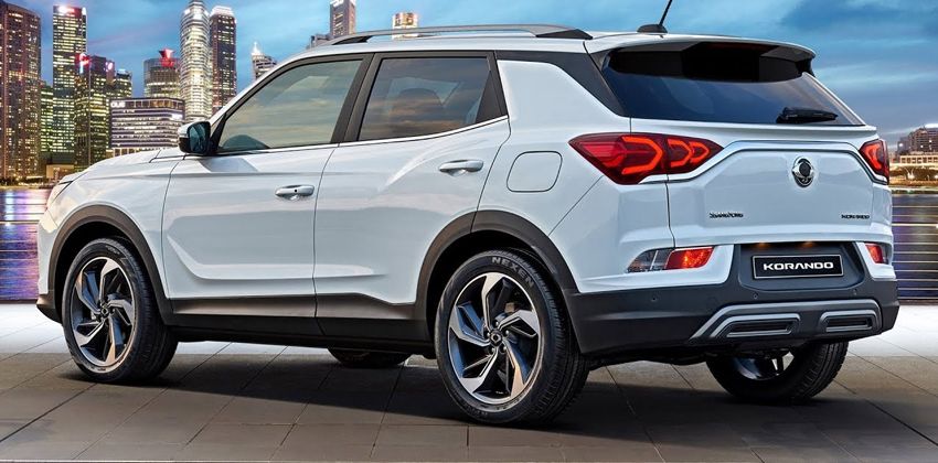 2020 Korando rear