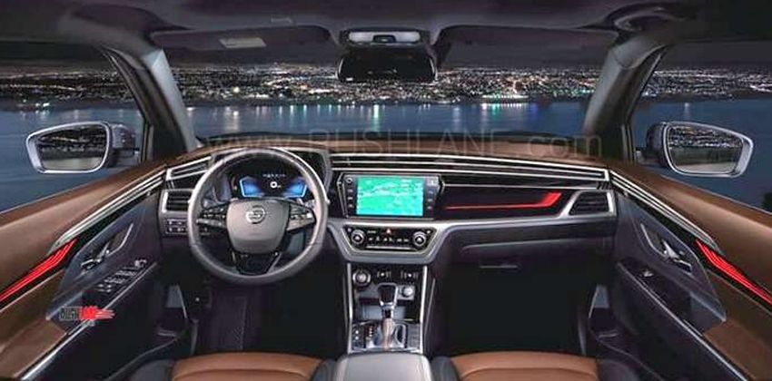 2020 Korando interior