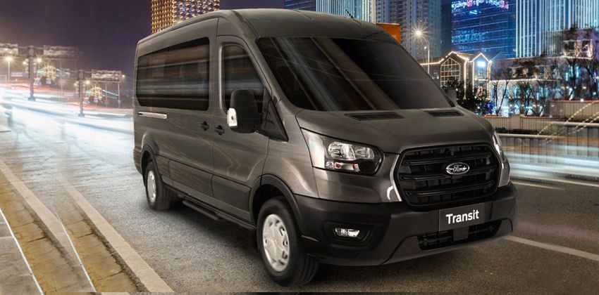 2020 Ford Transit front
