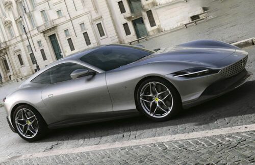 A flamboyant tribute to the 250 GT; the Ferrari Roma