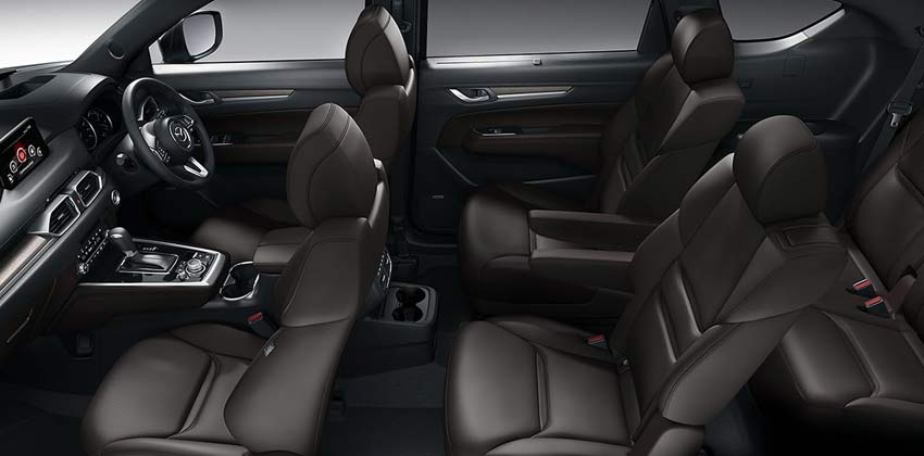 new Mazda CX-8 interior