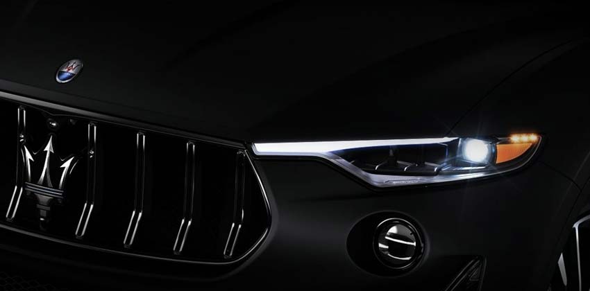 Maserati sports car teaser video