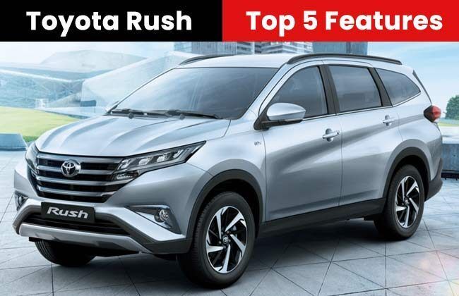 Toyota Rush - Top 5 Features  Zigwheels