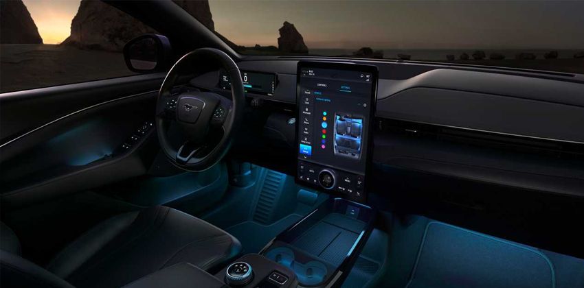 Mustang Mach-E cabin