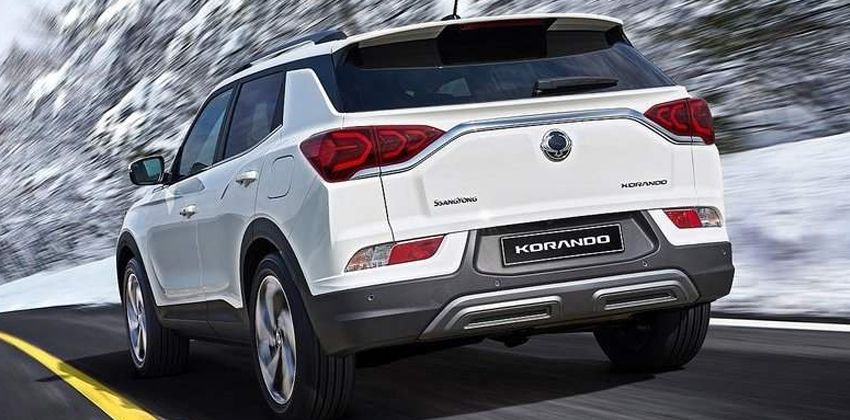 2020 SsangYong Korando rear