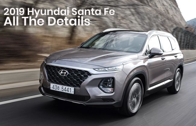 2019 Hyundai Santa Fe - All the details 