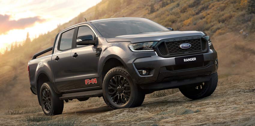 2020 Ford Ranger FX4 front