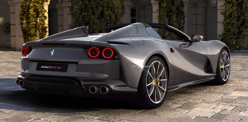 Ferrari 812 GTS Spider rear