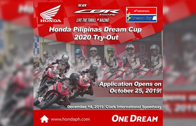  2020 Honda Pilipinas Dream Cup Tryouts happening on December 14