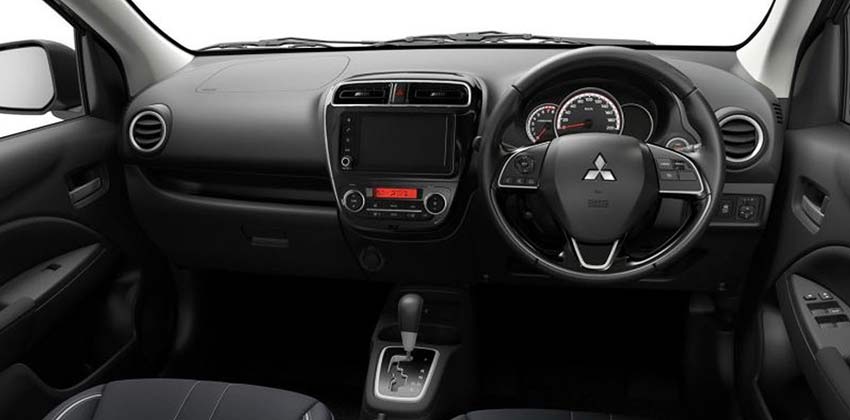 Mitsubishi Mirage cabin
