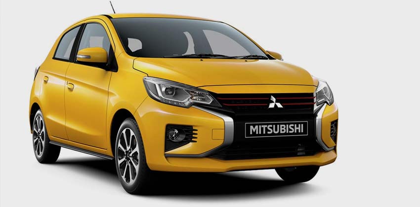 Mitsubishi Mirage front