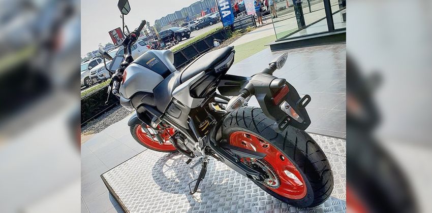 2019 Yamaha MT-15 rear