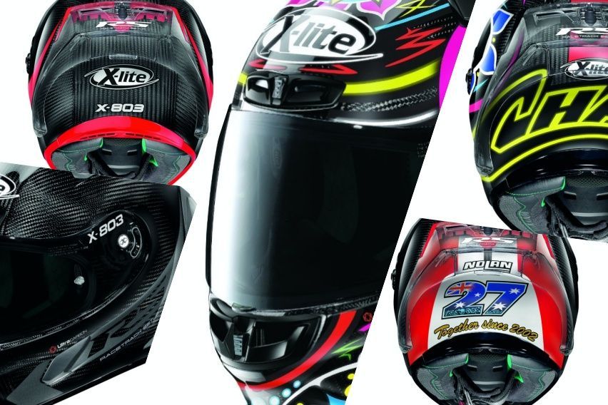 Helm MotoGP X-Lite X-803 RS Masuk 
