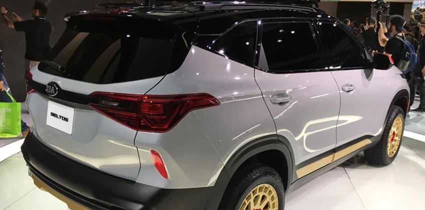 2021 Kia Seltos rear