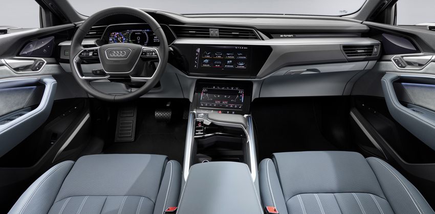 Audi e-tron Sportback cabin