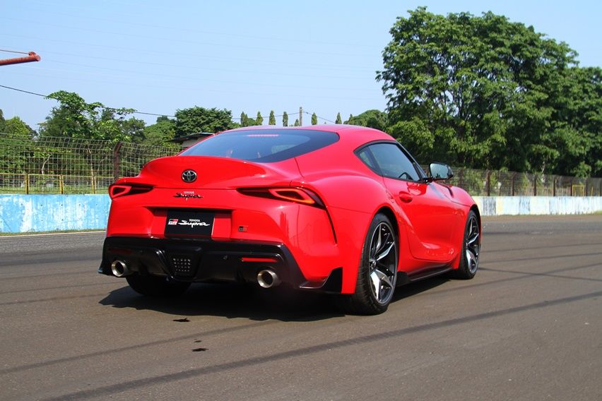 GR supra rear