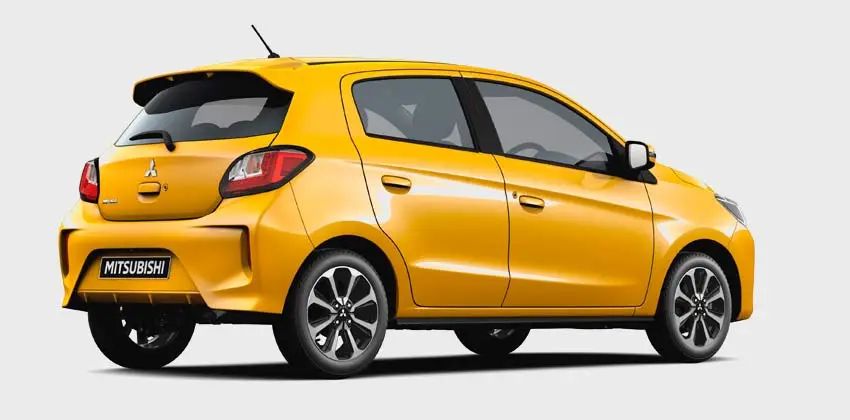 2020 Mitsubishi Mirage rear
