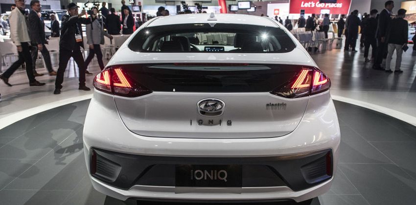Hyundai Ioniq rear