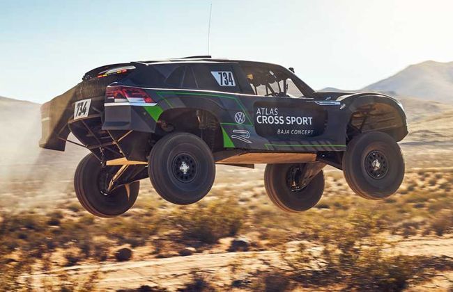 Volkswagen rolls out its contender for the Baja 1000, the Atlas Cross Sport R