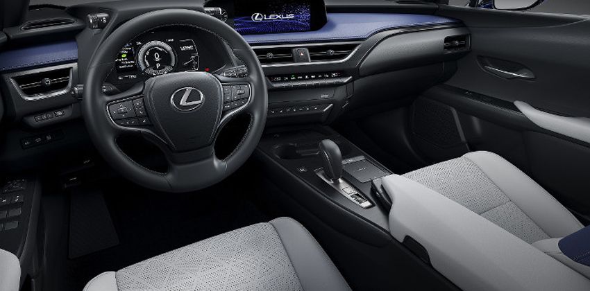 Lexus UX300e cabin