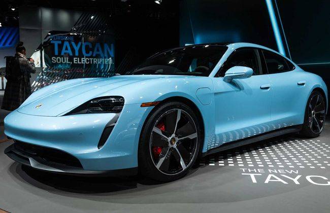 2020 Porsche Taycan 4S EV scheduled for release next year 