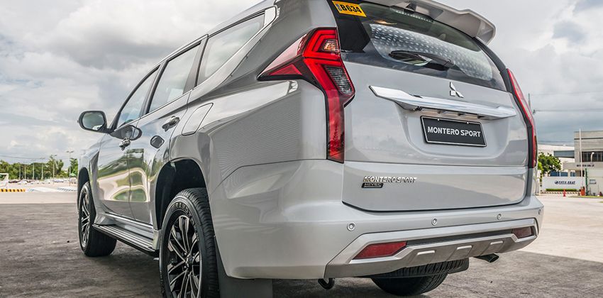 2020 Montero Sport rear