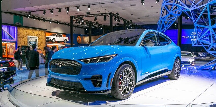Cars centre staged at 2019 Los Angeles Auto Show