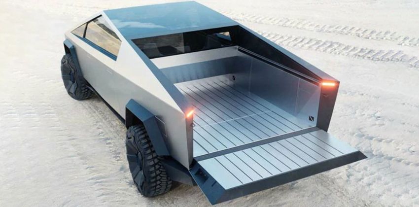 Tesla CyberTruck rear