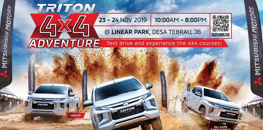 Mitsubishi Triton  Adventure event