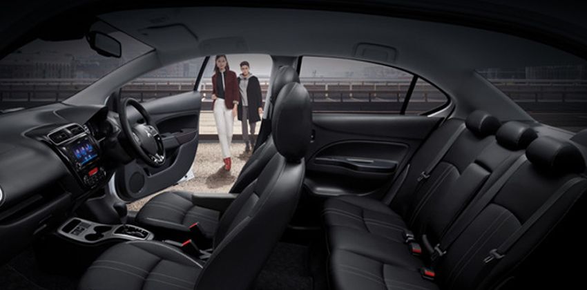 2020 Mitsubishi Mirage interior