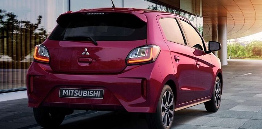 2020 Mitsubishi Mirage rear