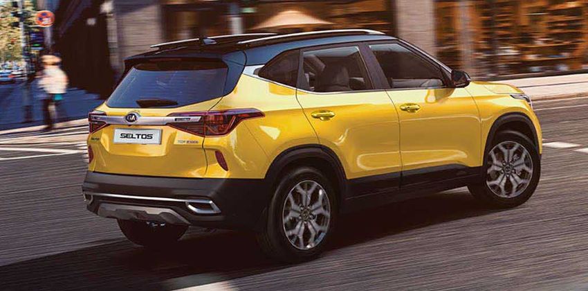 2020 Kia Seltos rear