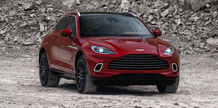 Aston Martin DBX front