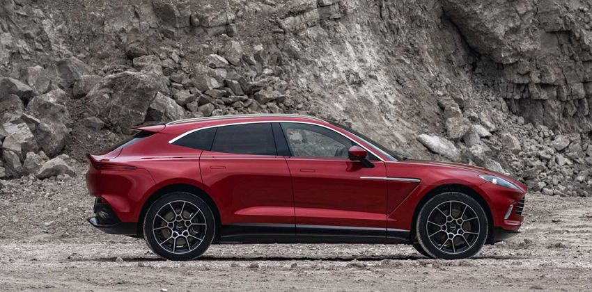 Aston Martin DBX side