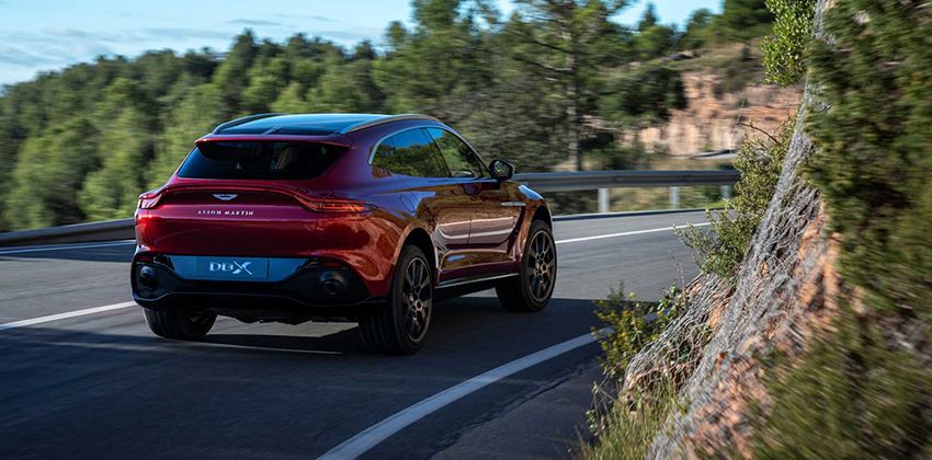 Aston Martin DBX rear