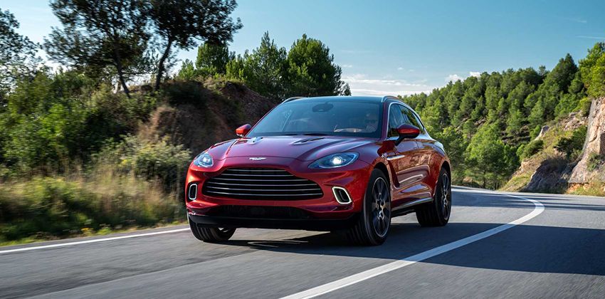 Aston Martin DBX front