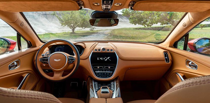 Aston Martin DBX cabin