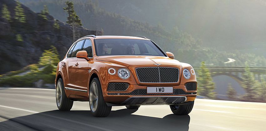 Bentley Bentayga  front