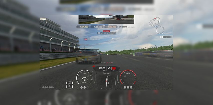 Gran Tourismo Series time-trial mode