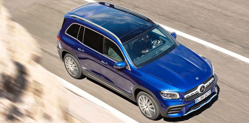 Mercedes-Benz  GLB top-view