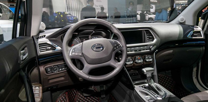 2020 GAC GM6 interior