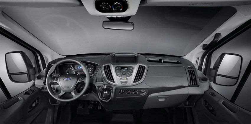Ford Transit interior