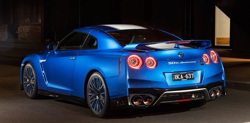 Nissan GT-R 50th Anniversary Edition rear